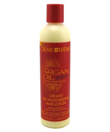 Creme of Nature Argan Oil Creamy Oil Moisturizer 8.45 Ounce (249ml) - 3 Pack - Buy Online on SooperMarket.com