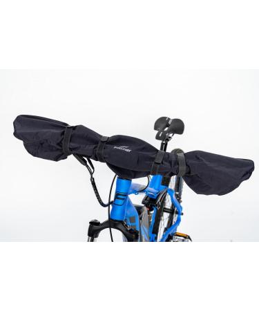 FISCHER E-Bike Protective Cover | Ultimate Moisture Dust & Dirt Protection | Universal Handlebar Attachment with Display Compatibility - Buy Online on SooperMarket.com