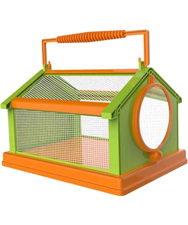Portable Butterfly Habitat Cage Critter Caterpillars Outdoor Green Orange - Buy Online on SooperMarket.com