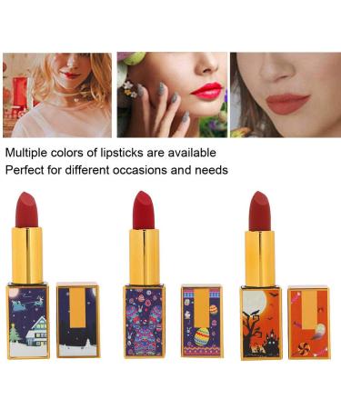 Dekaim 3PCS Matte Lipstick Set - Long Lasting Smooth & Moisturizing Makeup Kit for Beautiful Lips - Buy Online on SooperMarket.com
