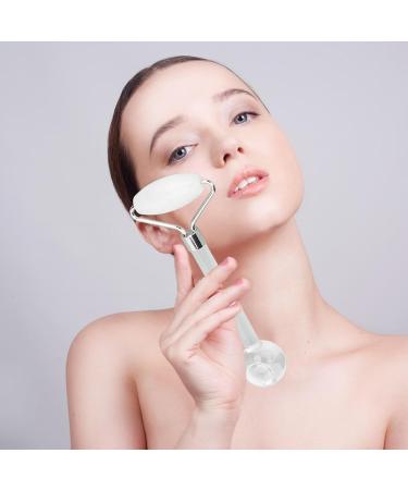 Jade Roller & 2-in-1 Face Massager - GUA-SHA Facial Tools for Home Use | Jadestein Skin Care Device - Eye Massage & Facial Lifting - Buy Online on SooperMarket.com