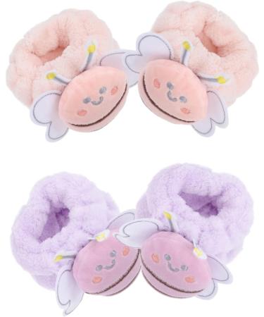 Healeved 6 Pairs Wrist Band Hair Ties Head Band Hair Bands Korean Hair Accessories Towel Scrunchies for Washing Face Flannel Wristband Cloth Wristbands Cuffs for Washing Face Towel Band Spa - Buy Online on SooperMarket.com