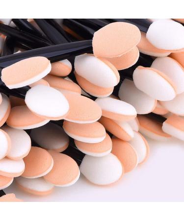 50pcs Disposable Eyeliner & Eyeshadow Applicators | Makeup Brush Tools for Easy Eye Makeup - Buy Online on SooperMarket.com