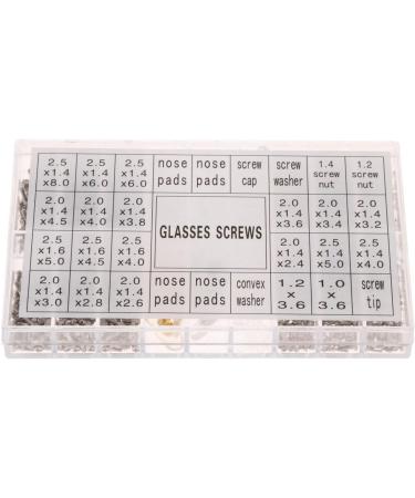 Magidal Glasses Repair Set - Nasal Cushion Replacement & Small Screws in Compact Box - Essential Eyeglass Repair Tool - Buy Online on SooperMarket.com