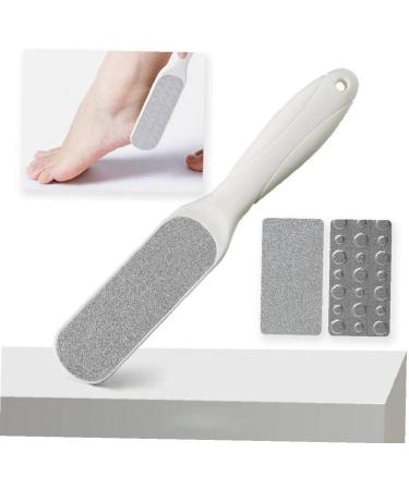 TOSSPER Foot Files & Pumice Stones - 2 Piece Foot Care Set for Perfect Pedicure | Stainless Steel Rasp & Washer - Buy Online on SooperMarket.com