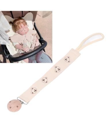 Soft Pacifier Holder Leash for Toddlers - Stylish Clip with Metal Buckle & Beautiful Patterns - International Shipping Available - Buy Online on SooperMarket.com