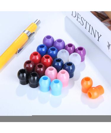 BBTO 36 Pieces Replacement Ear Tips for Stethoscopes | Universal Soft-Sealing Earbuds in Rainbow Colors | 30 Colored & 6 Transparent Options - Buy Online on SooperMarket.com