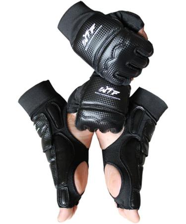 Wonzone Taekwondo Boxing Foot Protector - Martial Arts Sparring Gear for Men Women Kids - Black Small - Buy Online on SooperMarket.com