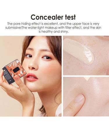 BB Cream Mushroom Head Air Cushion BB Cream Nude Makeup Brightening Pigment Makeup Base (A) - Buy Online on SooperMarket.com
