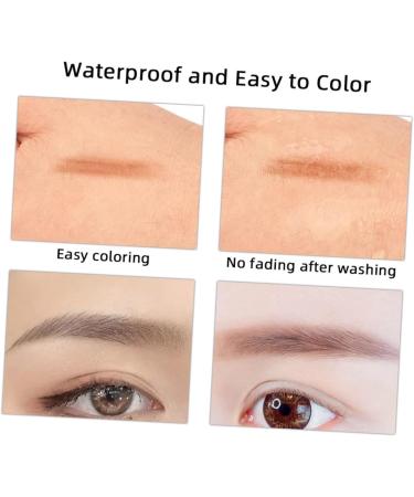 Didiseaon 4 Sets Eyebrow Pencil Eyebrow Pen Tattoos Pens Positioning Pen Wood Accessories Miss Make up - Buy Online on SooperMarket.com
