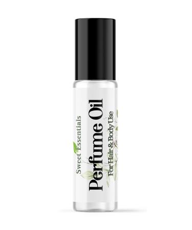 Sweet Essentials Princess VW Type Fragrance/Perfume Oil Made with Organic Oils Spray on Perfume Hair & Body Oil - Alcohol Silicone & Preservative Free (0.33 fl oz (Roll-on))