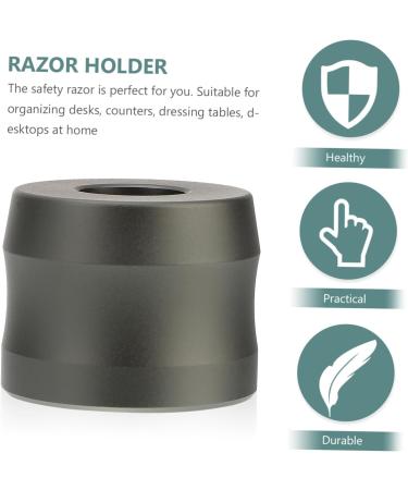 CIMAXIC Razor Holder & Stand for Men | Premium Aluminum Razor Hobel & Trimmer Guide - Buy Online on SooperMarket.com