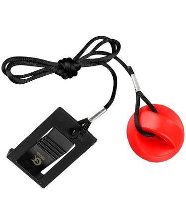 Ubrand Treadmill Universal Magnet Safety Key for All NordicTrack, Proform, Image, Weslo, Reebok, Epic, Golds Gym, Freemotion, and Healthrider Treadmills Black