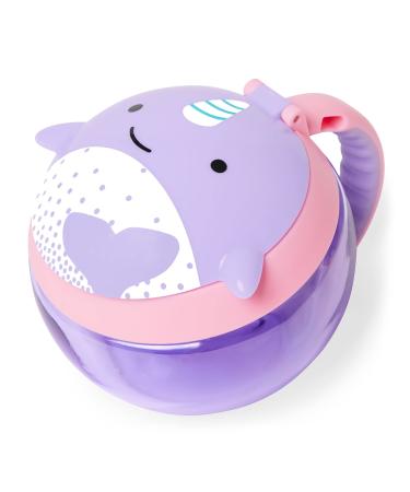Skip Hop Zoo Snack Cup Narwhal Narwhal Single