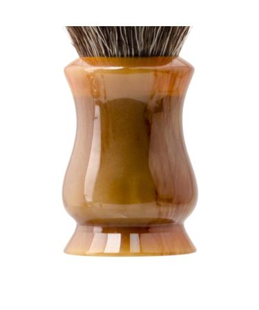 Magidal Handmade Ergonomic Razor Brush - Soft Shaving Cream Brush for Beard Grooming - High-Quality Brown Shaving Brush for Men - Buy Online on SooperMarket.com