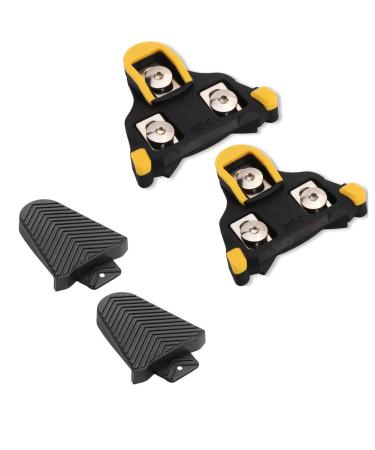 Thinvik Bike Cleat Rubber Cover Set - Bike Cleats with Covers for Shimano SPD-SL Cleats (Only Work for SH10 SH11 SH12 Road Bike Cleats )