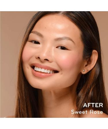 Purlisse Blush Glow BB Cheek Color - Cream Blush, Long Lasting, Vitamin E Hydrates | Sweet Rose - 0.34oz - Buy Online on SooperMarket.com