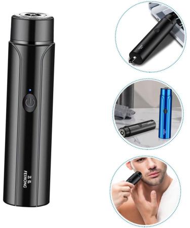 Compact Electric Shaver for Men | Travel-Friendly Daily Use Razor | Wear-Resistant Small Shaving Accessory - Buy Online on SooperMarket.com