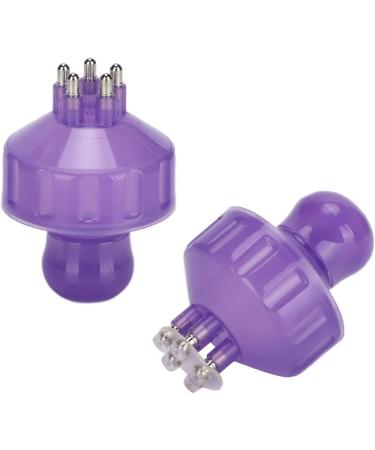 KUIKUI Portable Scalp Applicator Hair Scalp Massaging Brush with Scale for Thinning Hair Hair Loss - Purple - Buy Online on SooperMarket.com