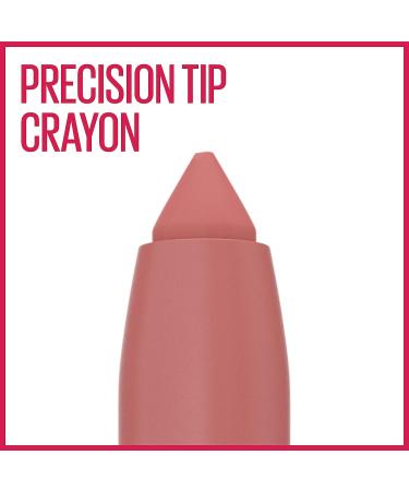 Maybelline Super Stay Ink Crayon Lipstick - Brown Nude, 0.04 oz - Longwear Matte Lip Crayon | 8Hrs Wear Time - Buy Online on SooperMarket.com