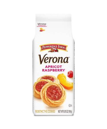 Pepperidge Farm Verona Apricot Raspberry Thumbprint Cookies, 6.75 oz. Bag