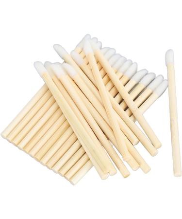Lipstick Applicator with Bamboo Handle Multifunctional Beauty Tool Lip Brush with Bamboo Handle for Kitchen - Buy Online on SooperMarket.com