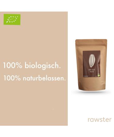 Buy Organic Raw Cocoa Powder 400g from Peru | 100% Natural Unsweetened Cacao | Rawster - Premium Quality - Buy Online on SooperMarket.com