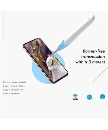 KANDUO Wireless Ear Wax Remover Otoscope 5.5mm Camera for Ear Cleaning - Adults, Kids & Pets - Buy Online on SooperMarket.com