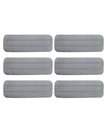 Mop for Deerma TB500 TB800 for Xiaomi for Mijia Water Spray Mop 360 Rotating Cloth Head Wooden Carbon Fiber Cloth (Color : 6 PCS)