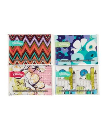 Kleenex Slim Pack Facial Tissue 10 Count 3-ply (Pack of 12)