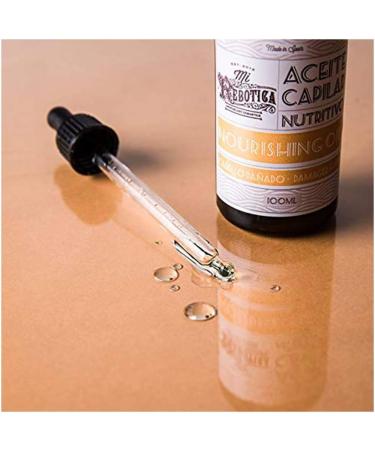 MI REBOTICA : Nourishing Hair Oil 100ml : Hair Vitamins : Hair Oil | With Castor Argan Jojoba Almond and Grape Seed | Moisturises Nourishes and Repairs the Hair Tips - Buy Online on SooperMarket.com