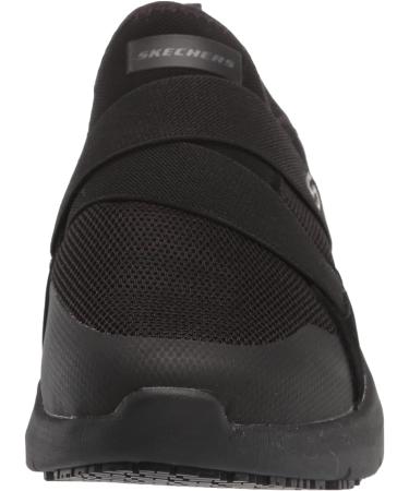 Skechers Work Elloree Women's Black Slip Resistant Slip On - Size 7.5 - Buy Online on SooperMarket.com