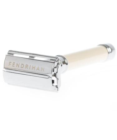 Buy Fendrihan Butterfly Safety Razor with Faux Ivory Handle Premium Shaving Experience | International Shipping Available - Buy Online on SooperMarket.com