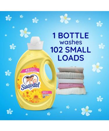 Suavitel Morning Sun Fabric Softener - 120 Fl Oz - 102 Small Loads - Buy Online on SooperMarket.com