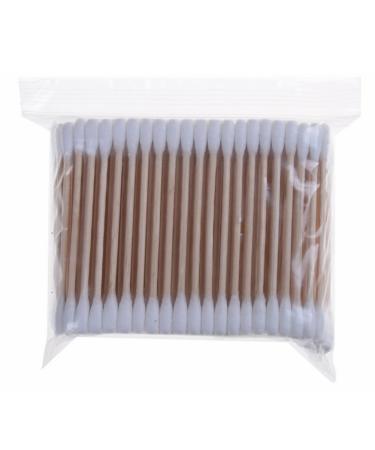 Taonaisi 160 pieces of cotton swabs with a double head wooden cotton swabs appliances for make-up for removal of bton medical ear cleaning tools for cosmetics.