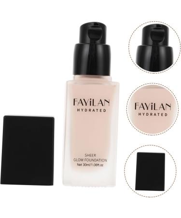 Gogogmee Liquid Foundation Concealer Liquid Makeup Foundation Fluid Waterproof Foundation Black Glass - Buy Online on SooperMarket.com