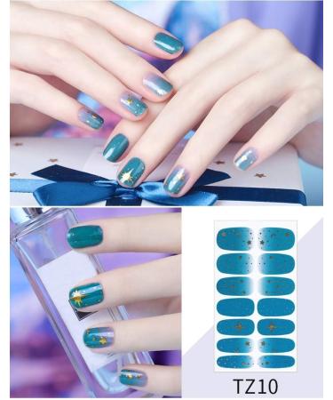 Kalolary Nail Sticker & Nail File Set - Self-Adhesive Nail Art Design for Stunning Manicures | International Shipping - Buy Online on SooperMarket.com