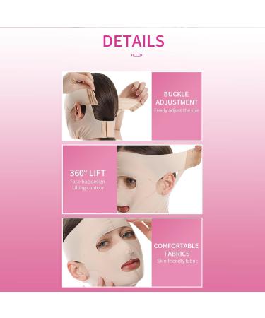 Bexdug Face Lifter - V Face Lifting Strap Chin up Masque Breathable Double Chin Strap for Chin up Sculpting Firming Tightening - Buy Online on SooperMarket.com