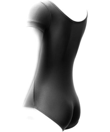 WEGETIT Girls Gymnastics Leotard with Tutu Skirt - Black, 10-12 Years - Buy Online on SooperMarket.com