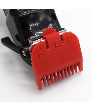3 Pieces Professional Hair Clipper Attachment Guide Combs Color-Coded Gurad Combs fits for Most Wahl Standard Full-Sized Hair Clippers(1.5/3/4.5mm Gray/Red/White) - Buy Online on SooperMarket.com