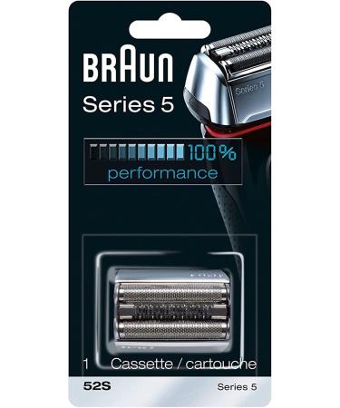 Braun Series 5 52S Replacement Foil and Trimmer Head Cassette - Silver - Buy Online on SooperMarket.com