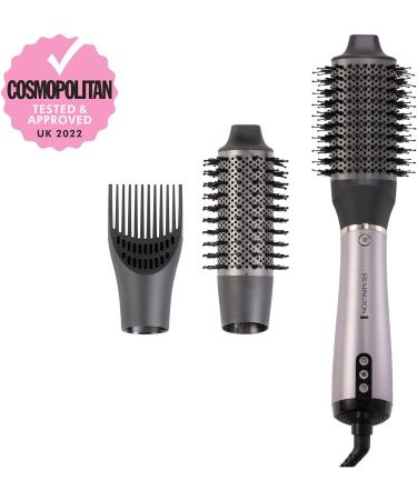 Remington PROluxe You Adaptive Air Styler - Intelligent Hair Dryer Hot Brush with 3 Attachments | AS9880 - Buy Online on SooperMarket.com