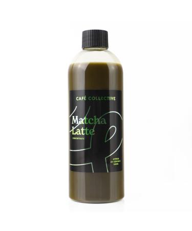 Cafe Collective : Matcha Latte Concentrate Syrup - Better than Matcha Latte Powder - Premium Grade Japanese Matcha - All-Natural Vegan-Friendly (500ML) 500 ml (Pack of 1)