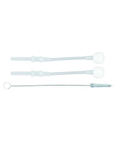 TUM TUM Weighted Straws & Brush Set for Tippy Up Cup