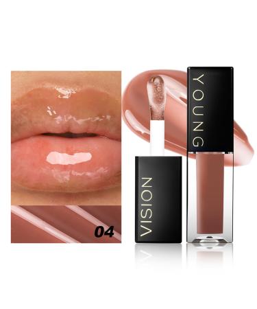 Young Vision Lip Glow Oil - Jojoba Seed Infused Moisturizing & Plumping Lip Gloss for All-Day Hydration | International Shipping Available - Buy Online on SooperMarket.com