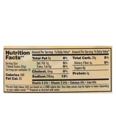 Sticky Fingers Bakeries Gluten Free Scone Mix Wild Blueberry (Pack of 6) - Buy Online on SooperMarket.com