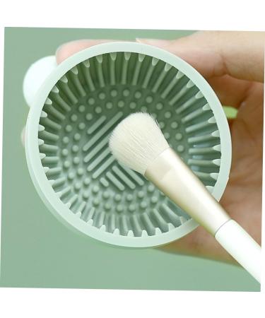 HAPINARY Cleanser of Makeup Brush Cosmetic Brush Cleaning Mat Makeup Pallets Make up Brush Cleaning Mat Skull Stationary Beauty Tools Face Scrubbers Cushion Silica Gel Sucker - Buy Online on SooperMarket.com