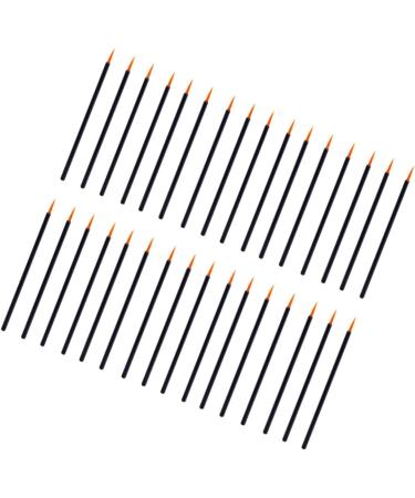 Mikinona 100pcs Tool Wands Cosmetic Point Lip Makeup Fine Applicator Brush Eyeliner Gloss Disposable - Buy Online on SooperMarket.com