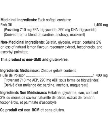 Metagenics - OmegaGenics EPA-DHA 1000-60 Softgels - Buy Online on SooperMarket.com