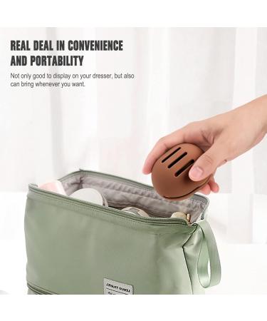 FERYES Makeup Sponge Holder - Silicone Beauty Blender Case for Travel - Brown | Durable & Stylish Makeup Organizer - Buy Online on SooperMarket.com